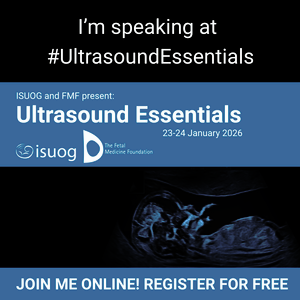 Ultrasound Essentials social media post - speakers
