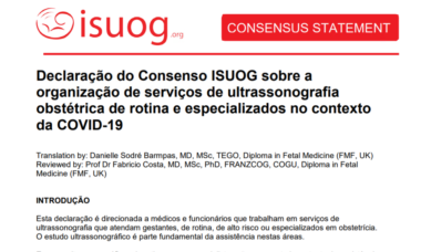 ISUOG Consensus Spanish - Screenshot