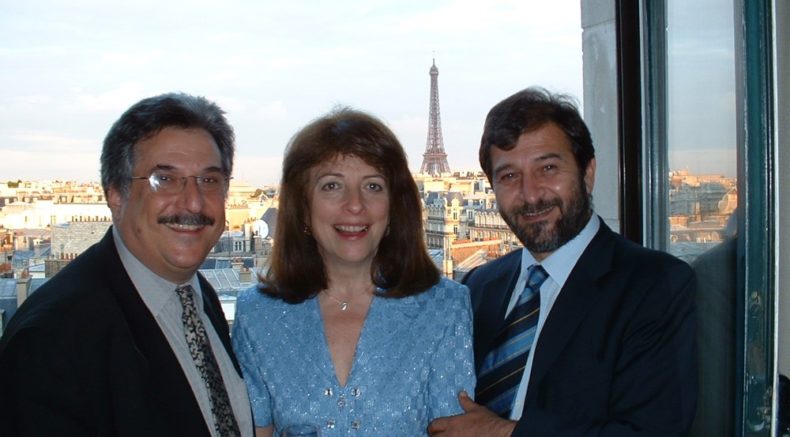 Beryl, Kypros and Larry Platt Paris.jpg
