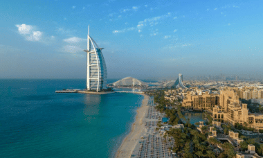 dubai beach landscape, ISUOG2024 location