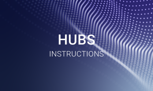 Hub instructions