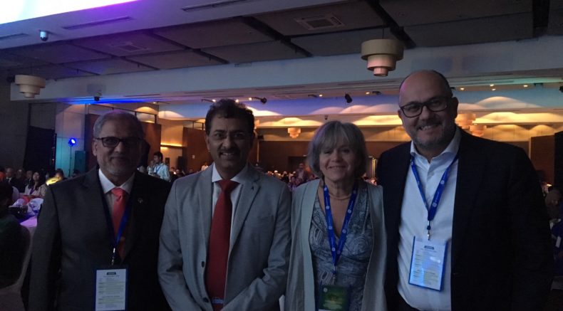 Drs Akhtar, Prashant Acharya, Katia Bilardo and Aris Papageorghiou core faculty.jpg